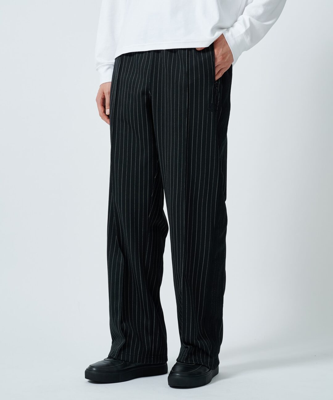 NEEDLES × STUDIOUS 別注 Track Pant-Poly Jq / Braidingが2024年 10/25 発売 (ニードルズ ステュディオス)