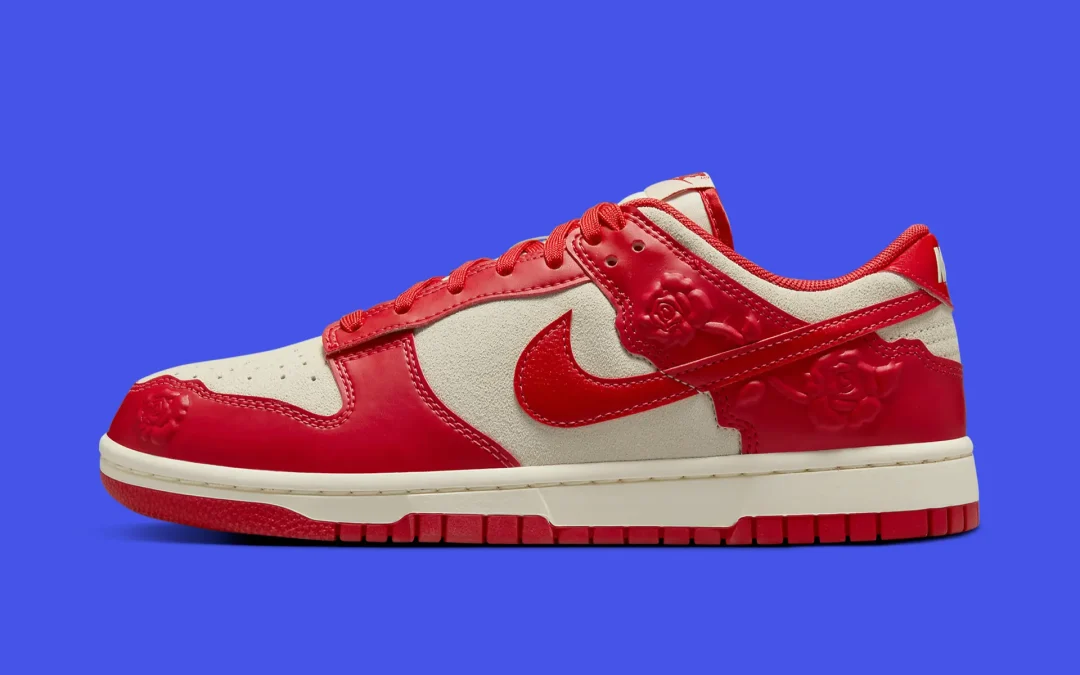 【2024年 発売予定】NIKE DUNK LOW “Rose Embossed/Ruby Red” (ナイキ ダンク ロー “ローズエンボス/ルビーレッド”) [HF1986-100]