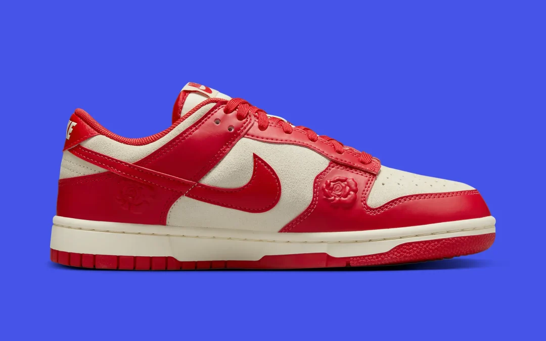 【2024年 発売予定】NIKE DUNK LOW “Rose Embossed/Ruby Red” (ナイキ ダンク ロー “ローズエンボス/ルビーレッド”)