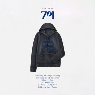 Rocky’s Matcha × sacai コラボアイテムがポップアップにて2024年 10/22 発売 (ロッキーズマッチャ サカイ)