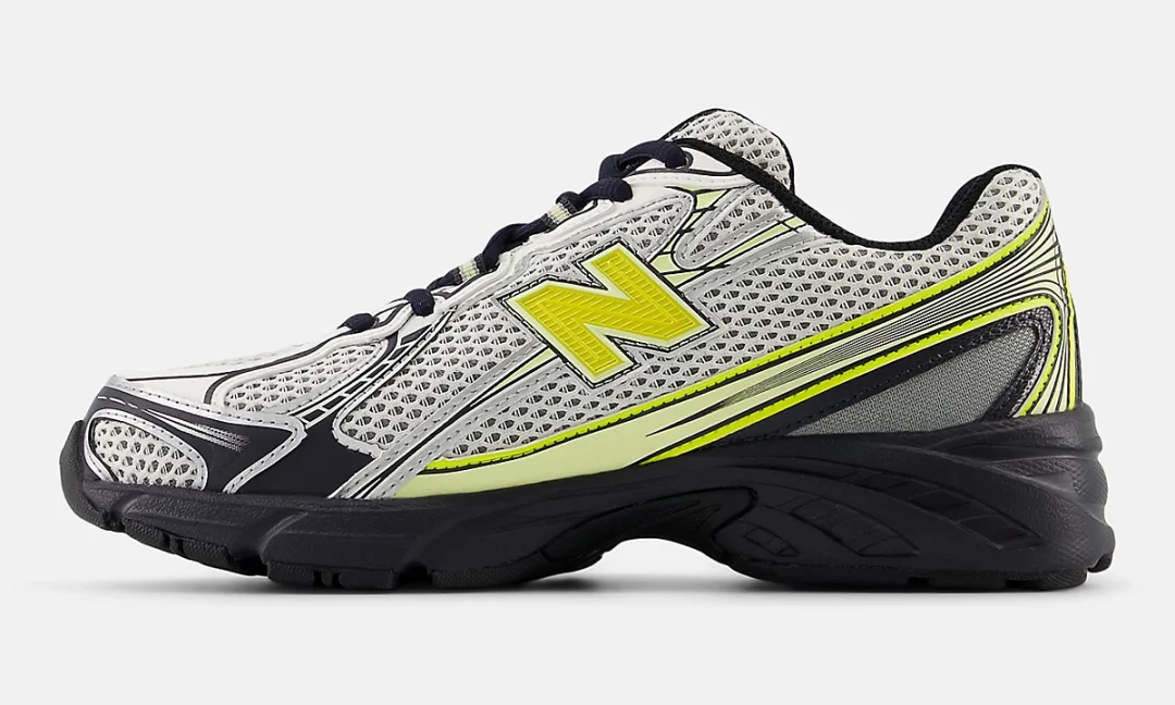 【2024年 発売】New Balance U740 FR2 “Grey/Yellow/Black” (ニューバランス) [U740FR2]