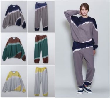 NOMA t.d. × 6(ROKU) 別注 DYE SWEAT PULLOVER/SWEAT PANTSが2024年 10/26 発売 (ノーマティーディー ロク)