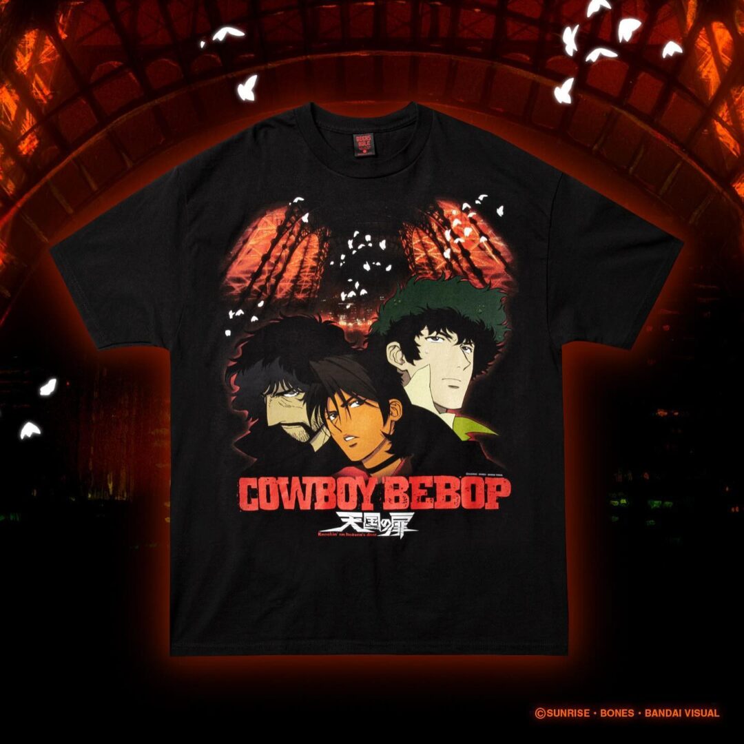 GEEKS RULE × COWBOY BEBOP コラボが2024年 10/31 & 11/1 発売予定 (ギークス ルール カウボーイビバップ)