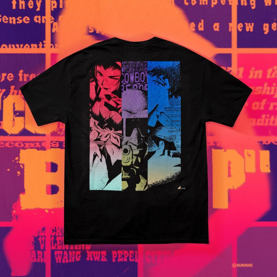 GEEKS RULE × COWBOY BEBOP コラボが2024年 10/31 & 11/1 発売予定 (ギークス ルール カウボーイビバップ)