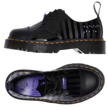 Dr. Martens × Netflixのドラマ「WEDNESDAY/ウェンズデー」コラボレーションが発売 (ドクターマーチン ネットフリックス)