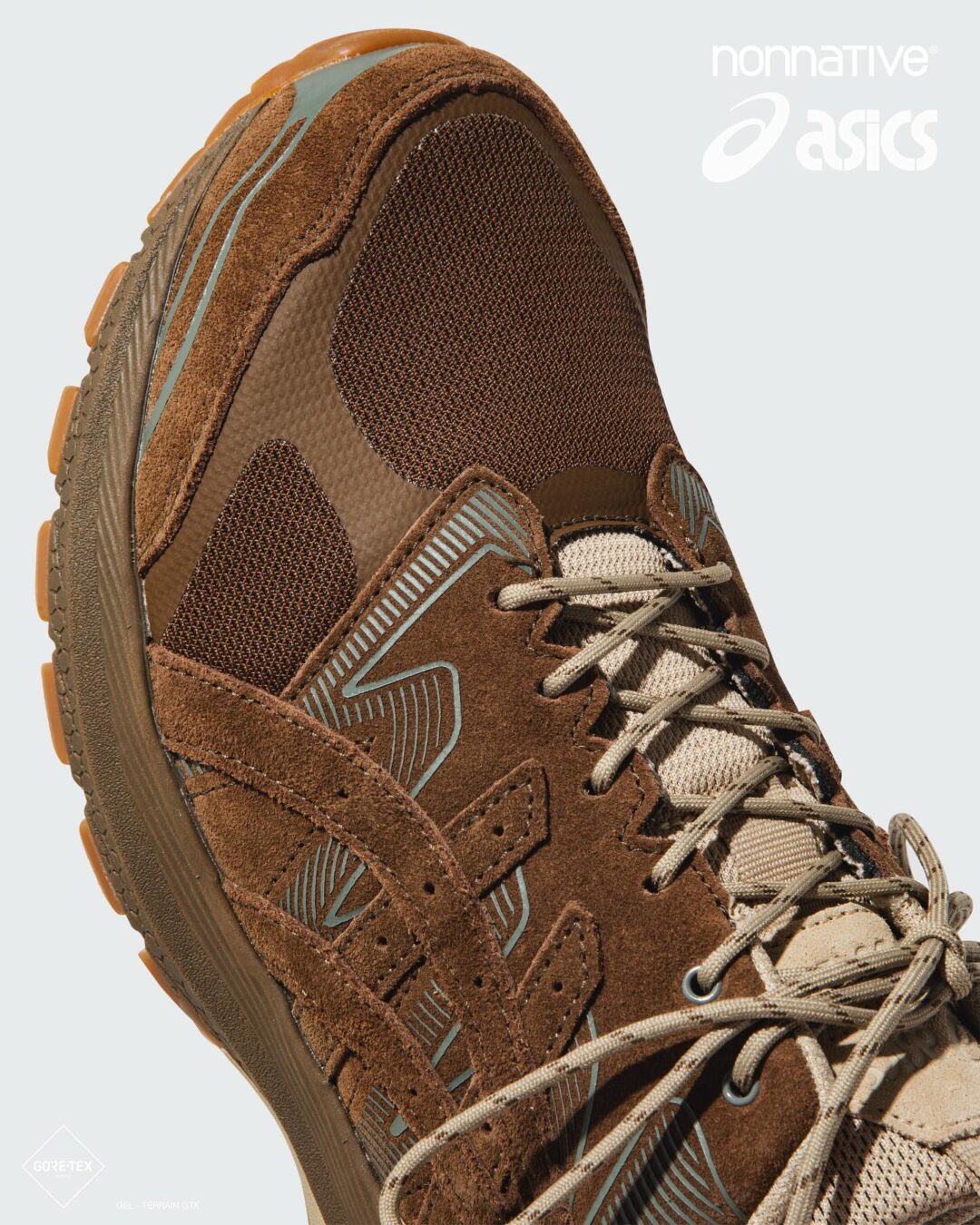 【2024年 10/19 発売】nonnative × ASICS GEL-TERRAIN GTX “BROWN STORM” (ノンネイティブ アシックス ゲルテレイン GORE-TEX ゴアテックス)