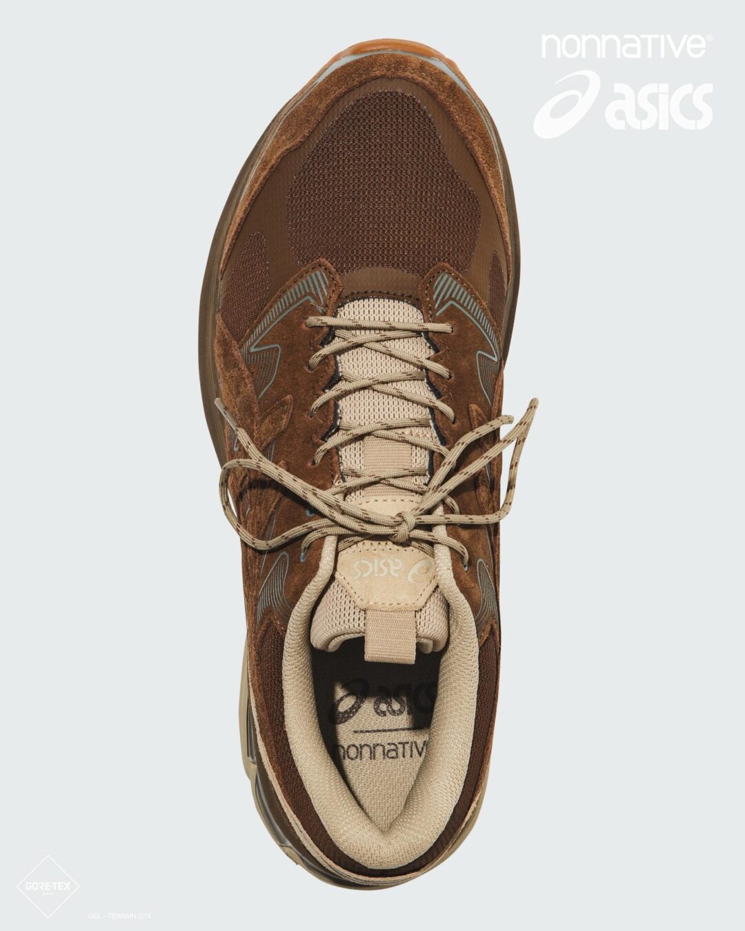 【2024年 10/19 発売】nonnative × ASICS GEL-TERRAIN GTX “BROWN STORM” (ノンネイティブ アシックス ゲルテレイン GORE-TEX ゴアテックス)