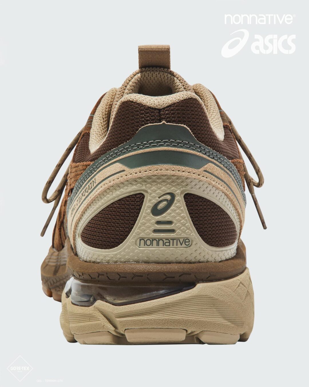 【2024年 10/19 発売】nonnative × ASICS GEL-TERRAIN GTX “BROWN STORM” (ノンネイティブ アシックス ゲルテレイン GORE-TEX ゴアテックス)