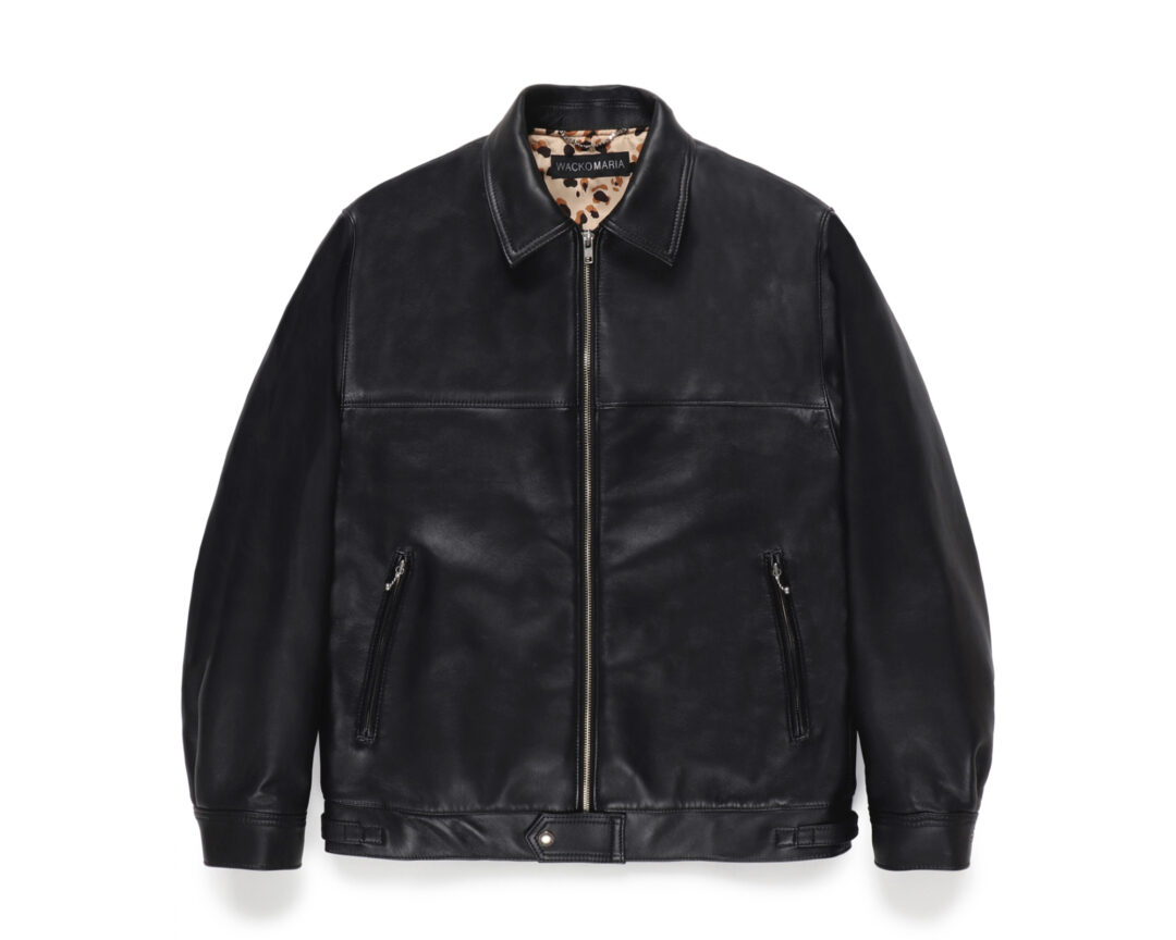 WACKO MARIA 2024年秋冬 LEATHER RIDERS JACKET 2モデルが10/5 発売 (ワコマリア)