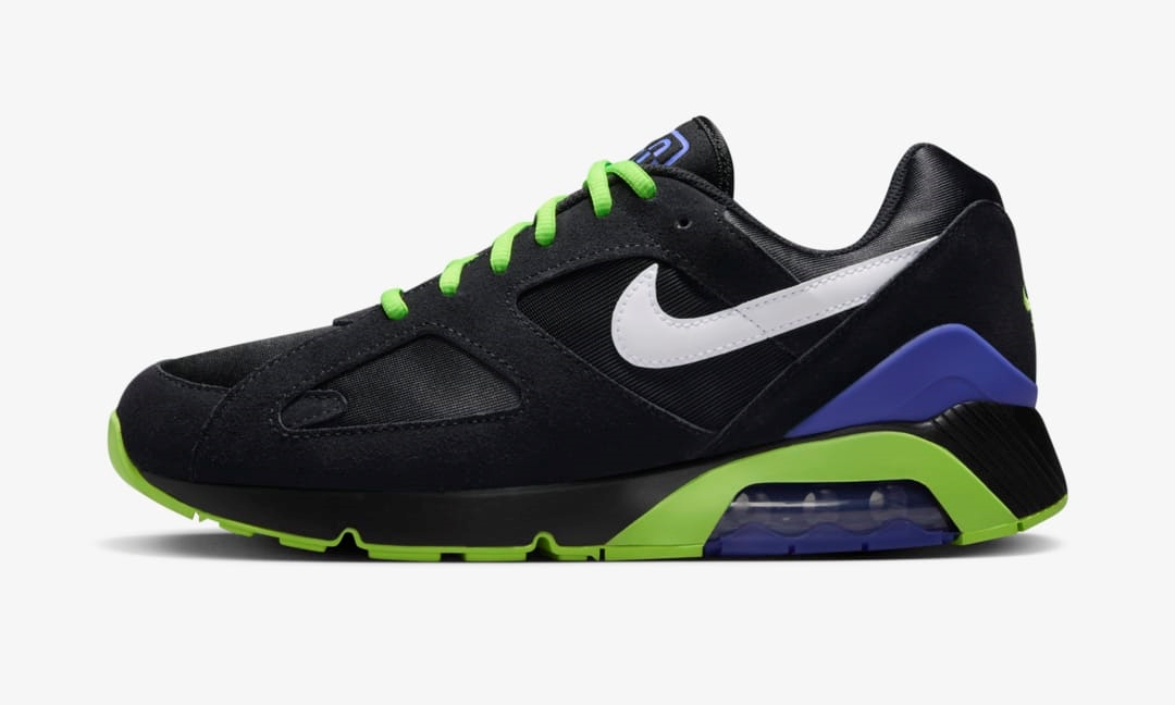 【2024年 11月 発売予定】NIKE AIR MAX 180 “Black/White-Action Green” (ナイキ エア マックス 180 “ブラック/ホワイト/アクショングリーン”) [FZ3058-001]