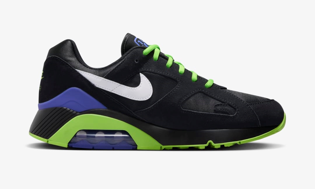 【2024年 11月 発売予定】NIKE AIR MAX 180 “Black/White-Action Green” (ナイキ エア マックス 180 “ブラック/ホワイト/アクショングリーン”) [FZ3058-001]