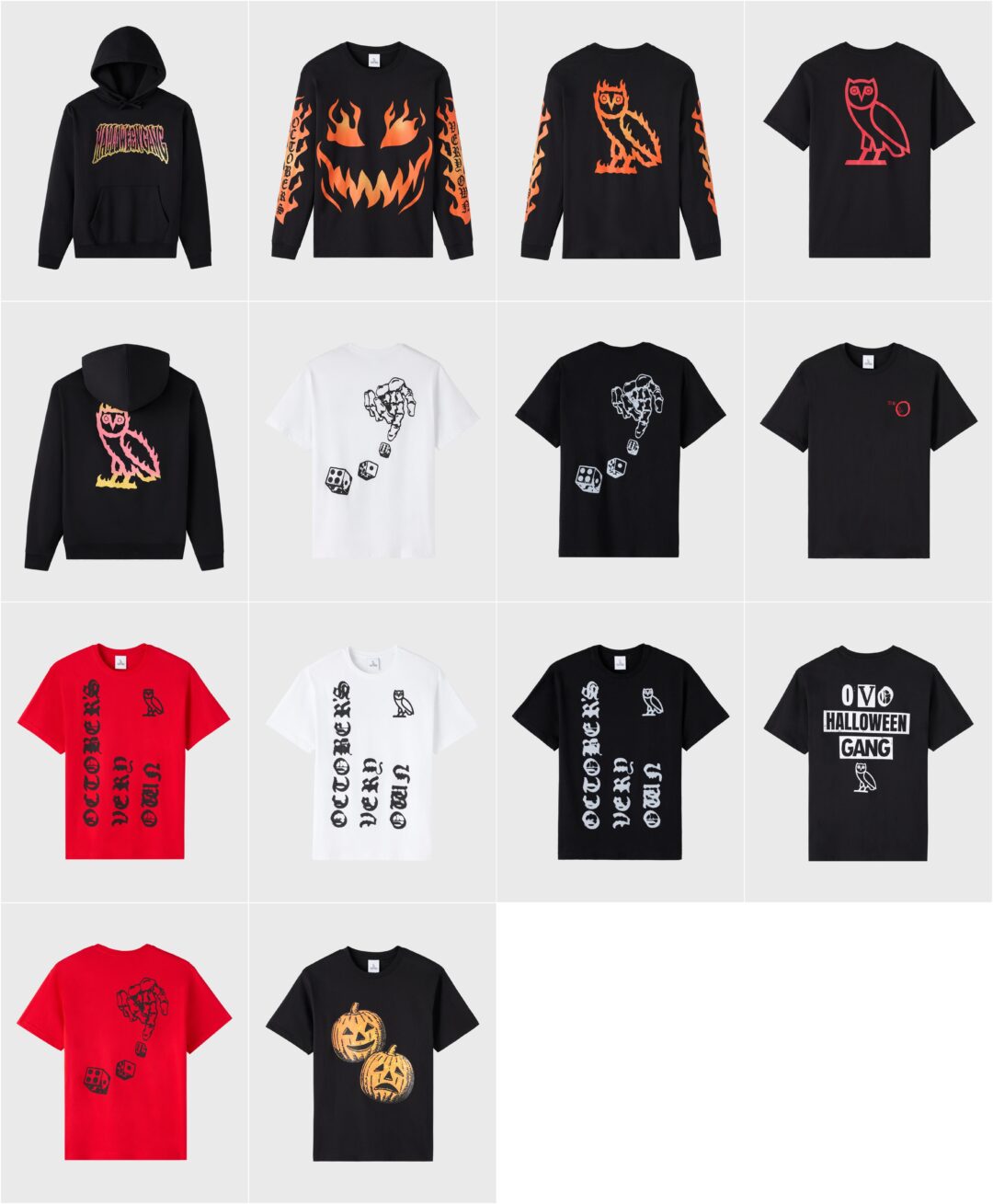 OVO / OCTOBER’S VERY OWN “2024 Halloween Gang Collection”が発売 (オクトーバーズ ベリー オウン “ハロウィン”)