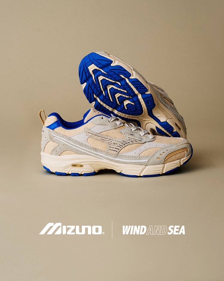 WIND AND SEA × Mizuno “MXR”が2024年 11/9 発売 (ウィンダンシー ミズノ) [D1GD242301]