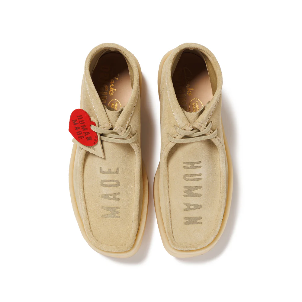 【2025年 1/1 発売】HUMAN MADE × Clarks “WALLABEE MADE & DESERT MADE” (ヒューマンメイド クラークス ワラビー)