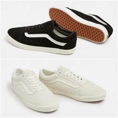 【2024年 10/15 発売】VANS OLD SKOOL LOWPRO “BLACK/MARSHMALLOW” (バンズ オールドスクール)