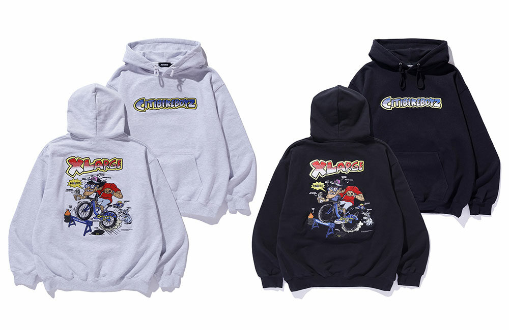 XLARGE × Citibikeboyz 最新コラボが2024年 10/19 発売 ​(エクストララージ シティバイクボーイズ)