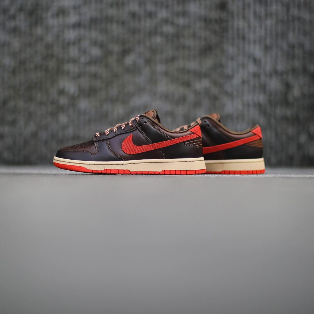 【2024年 発売予定】NIKE DUNK LOW “Light British Tan/Hot Red” (ナイキ ダンク ロー “ライトブリティッシュタン/ホットレッド”) [HQ3448-262]