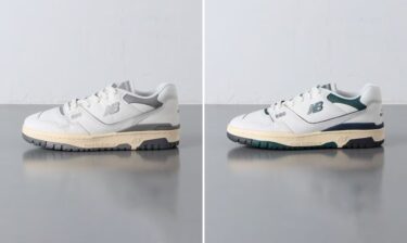 【2024年 10/16 発売】New Balance BB550 PTB/PTC “White/Green/Grey” (ニューバランス) [BB550PTB/BB550PTC]