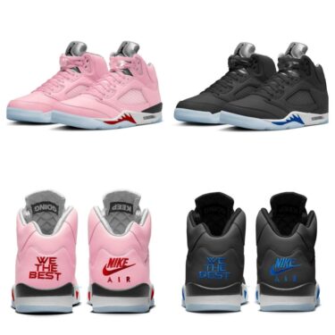 【2025年 秋 発売予定】DJ Khaled x NIKE AIR JORDAN 5 OG SP “We The Best” “Black/Racer Blue & Arctic Pink/Metallic Silver” (DJ キャレド × ナイキ エア ジョーダン 5 “ウィー・ザ・ベスト”) [DV4982-004/DV4982-600]