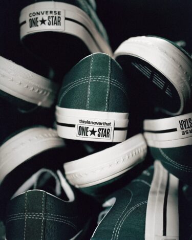 【2024年 発売予定】thisisneverthat × CONVERSE ONE STAR “Green” (ディスイズネバーザット コンバース ワンスター “グリーン”)