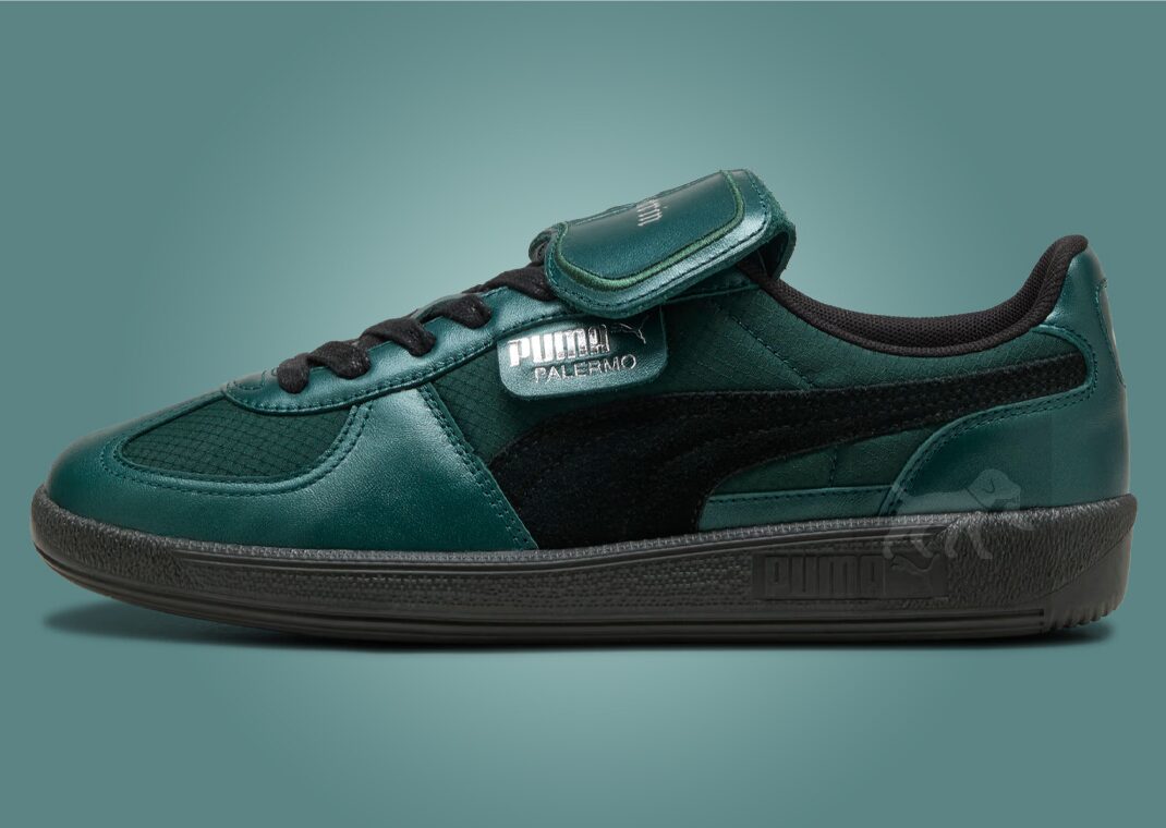 【2024年 発売予定】ハリー・ポッター/スリザリン × プーマ パレルモ (Harry Potter PUMA PALERMO “Slytherin”)