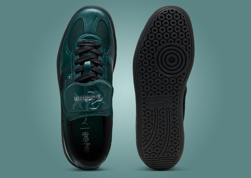 【2024年 発売予定】ハリー・ポッター/スリザリン × プーマ パレルモ (Harry Potter PUMA PALERMO “Slytherin”)