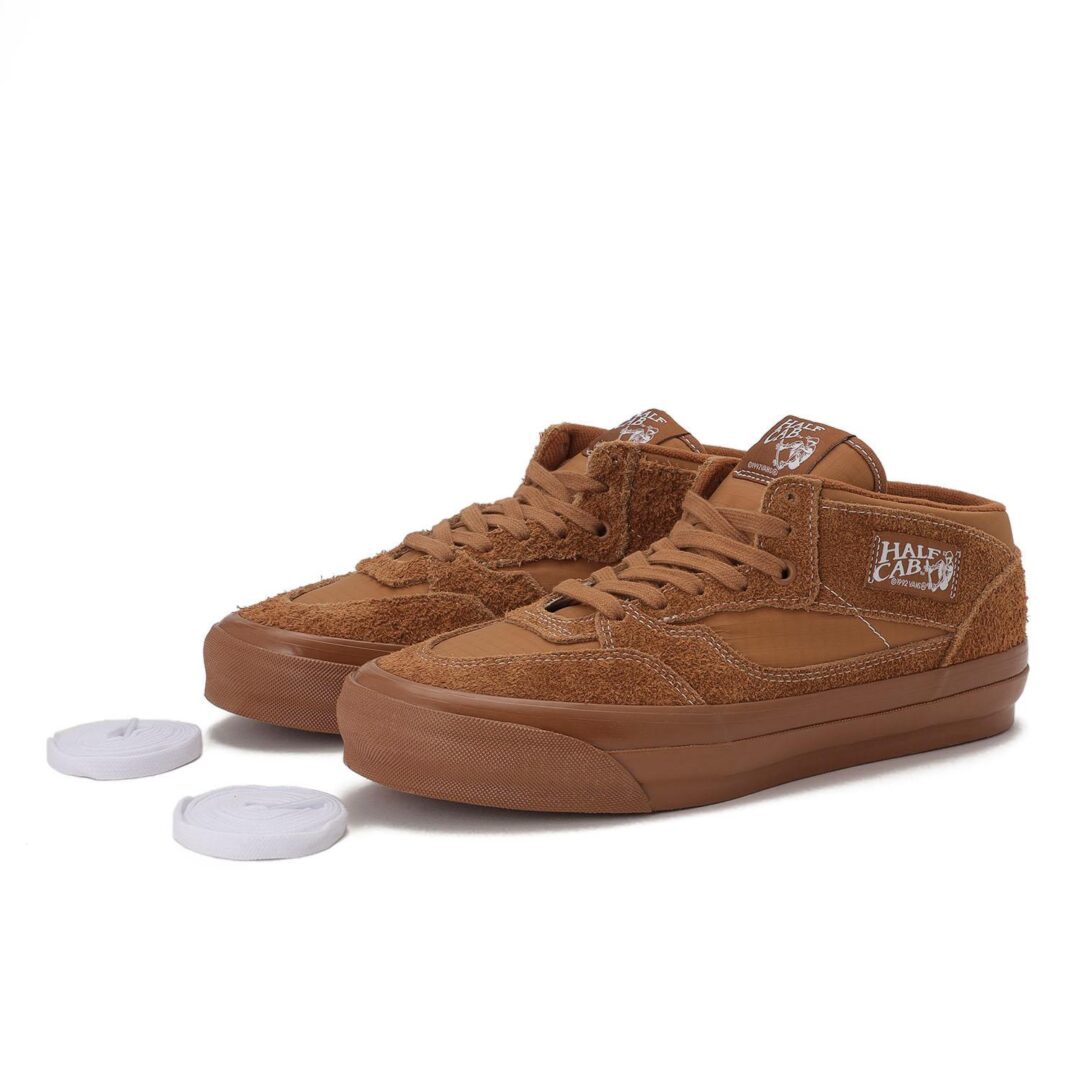 【2024年 10/8 発売】VANS HALF CAB REISSUE 33 LX HAIRY SUEDE “ELM/GINGER” (バンズ ハーフキャブ ヘアリースエード)