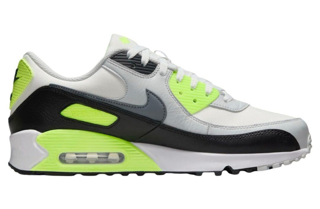 【2024年 12月 発売予定】NIKE AIR MAX 90 GORE-TEX “Summit White/Volt” (ナイキ エア マックス 90 ゴアテックス “サミットホワイト/ボルト”) [FD5810-102]