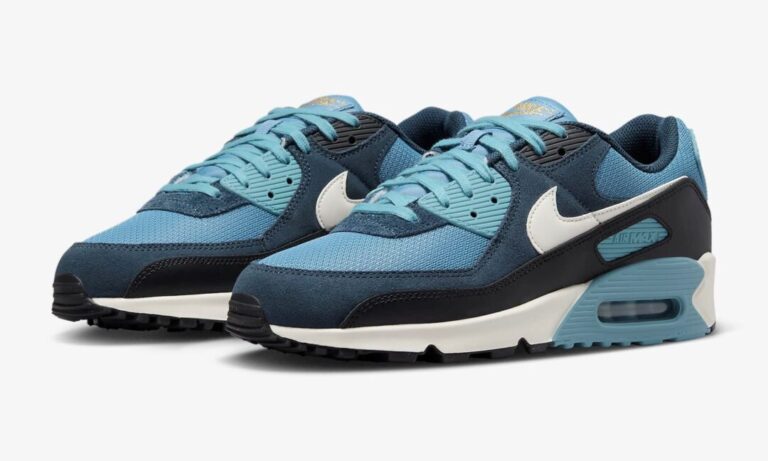 2024 11 1 NIKE AIR MAX 90 Aegean Storm Armory Navy 90 FZ9895 400 Fullress