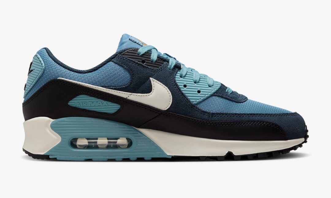 【2024年 11/1 発売】NIKE AIR MAX 90 “Aegean Storm/Armory Navy” (ナイキ エア マックス 90 “エーゲストーム/アーモリーネイビー”) [FZ9895-400]