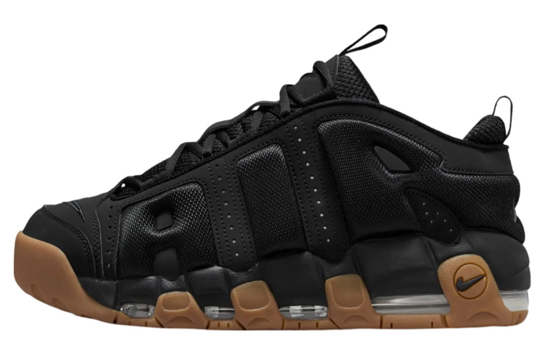 【2024年 12/23 発売】NIKE AIR MORE UPTEMPO LOW “Black/Gum” (ナイキ エア モア アップテンポ ロー “ブラック/ガム”) [FZ3055-003]