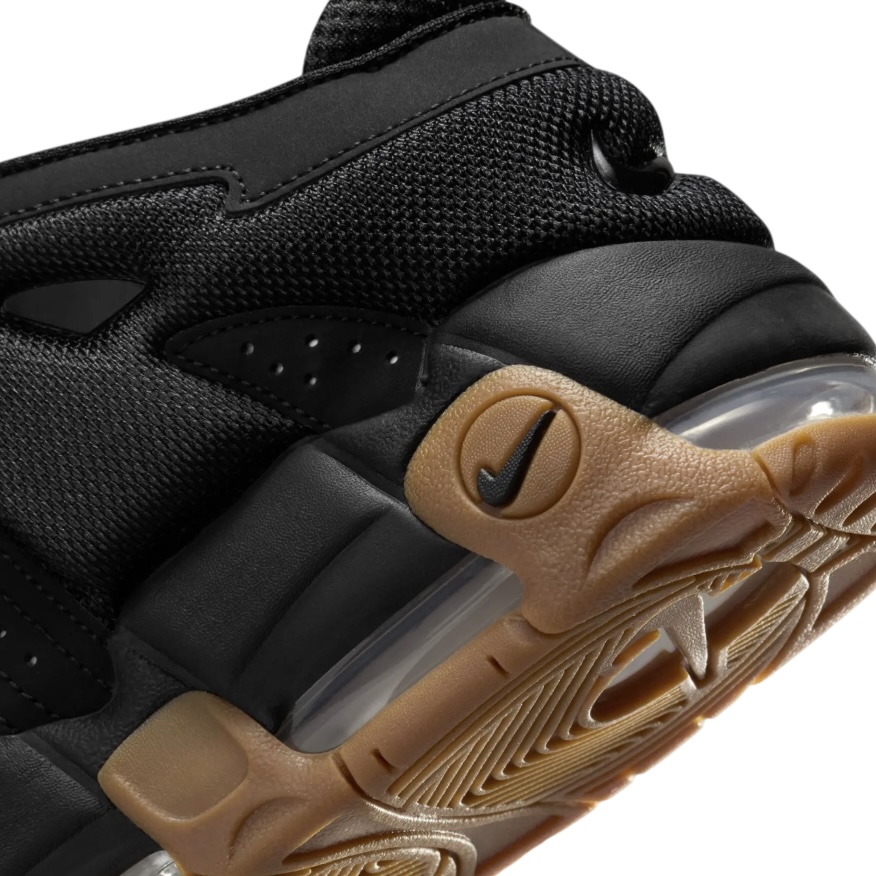 【2024年 12/23 発売】NIKE AIR MORE UPTEMPO LOW “Black/Gum” (ナイキ エア モア アップテンポ ロー “ブラック/ガム”) [FZ3055-003]