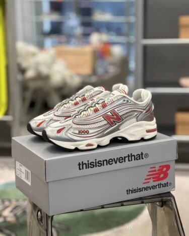 【2024年 発売】 thisisneverthat × New Balance M1000 TI “Silver/Red” (ニューバランス) [M1000TI]