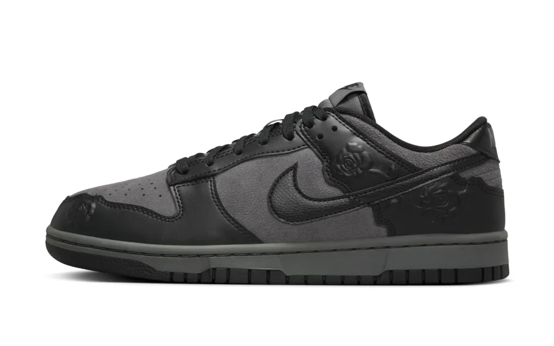 【2024年 発売予定】NIKE DUNK LOW “Rose Embossed/Black/Iron Grey” (ナイキ ダンク ロー “ローズエンボス/ブラック/アイアングレー”) [HF1986-001]