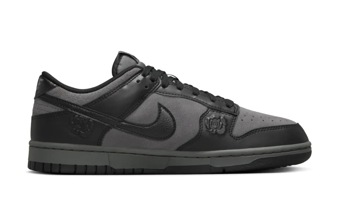 【2024年 発売予定】NIKE DUNK LOW “Rose Embossed/Black/Iron Grey” (ナイキ ダンク ロー “ローズエンボス/ブラック/アイアングレー”) [HF1986-001]