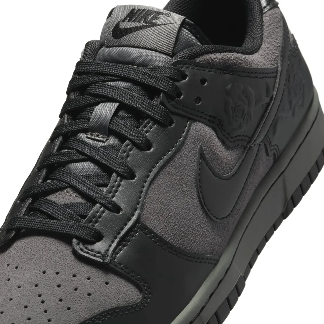 【2024年 発売予定】NIKE DUNK LOW “Rose Embossed/Black/Iron Grey” (ナイキ ダンク ロー “ローズエンボス/ブラック/アイアングレー”) [HF1986-001]