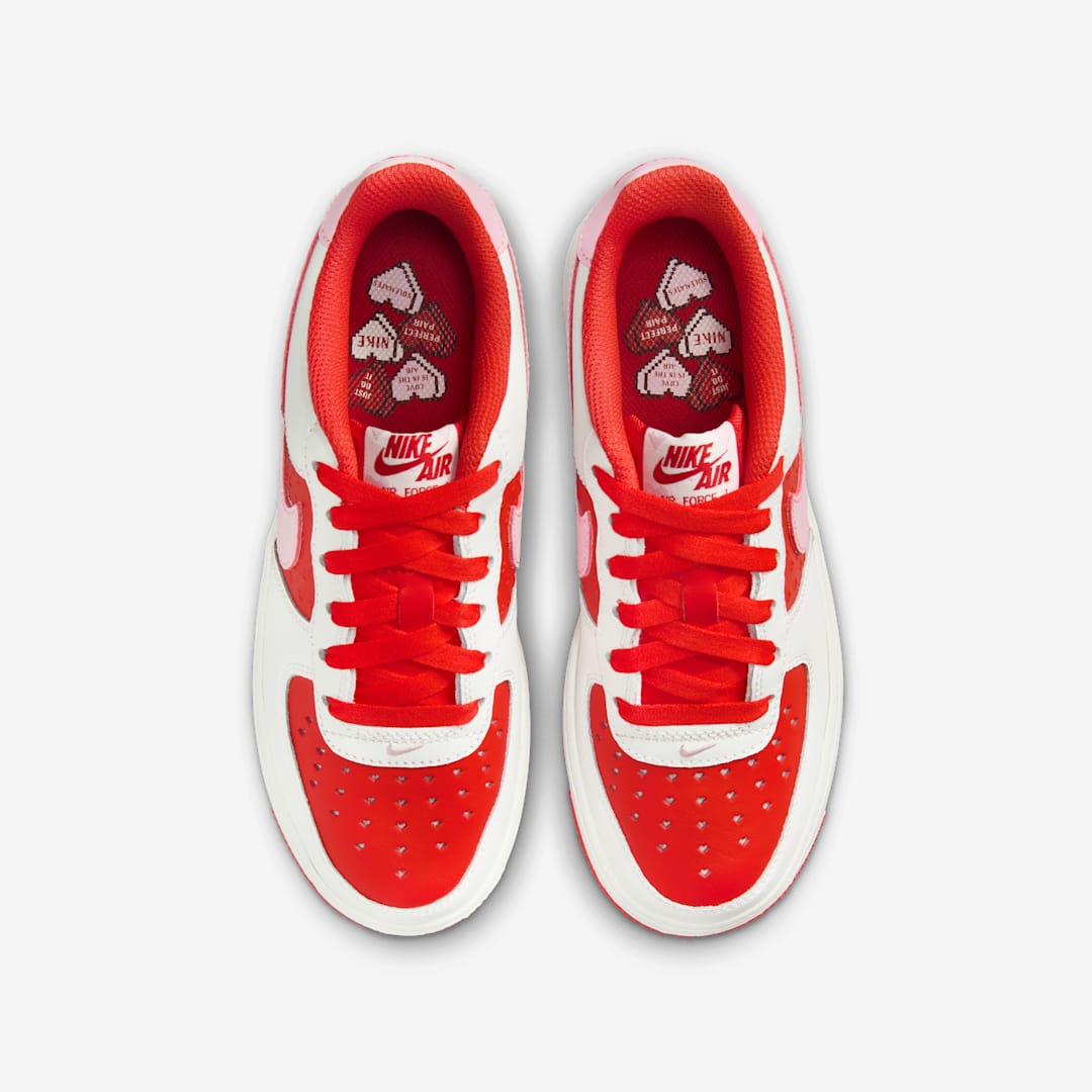 【2025年 2月 発売予定】NIKE W AIR FORCE 1 LOW “Valentine 2025/White/Red” (ナイキ エア フォース 1 ロー “バレンタイン/ホワイト/レッド”) [HV5165-121]