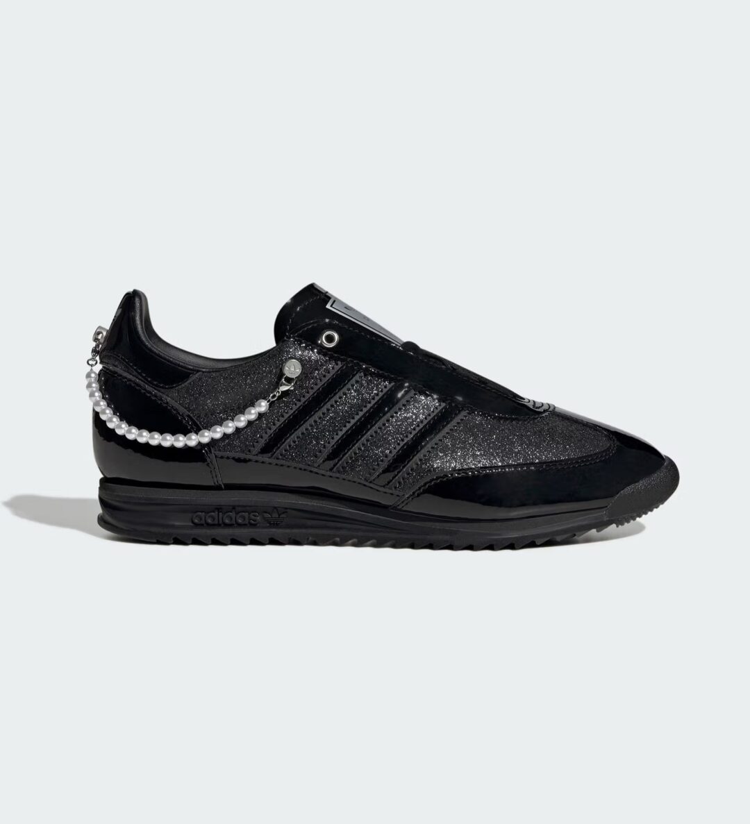 【2025年 春 発売予定】adidas Originals SL 72 "Patent/Pearls/Black/Silver Metallic" (アディダス オリジナルス “パテント/パール/ブラック/シルバー”）[JQ2615]