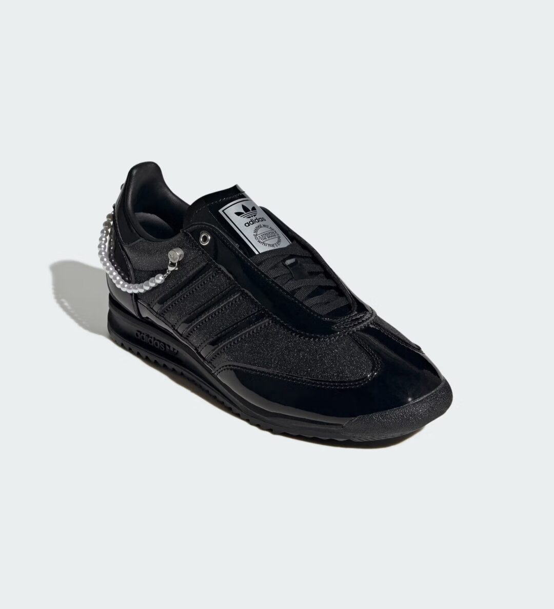 【2025年 春 発売予定】adidas Originals SL 72 “Patent/Pearls/Black/Silver Metallic” (アディダス オリジナルス “パテント/パール/ブラック/シルバー”）[JQ2615]