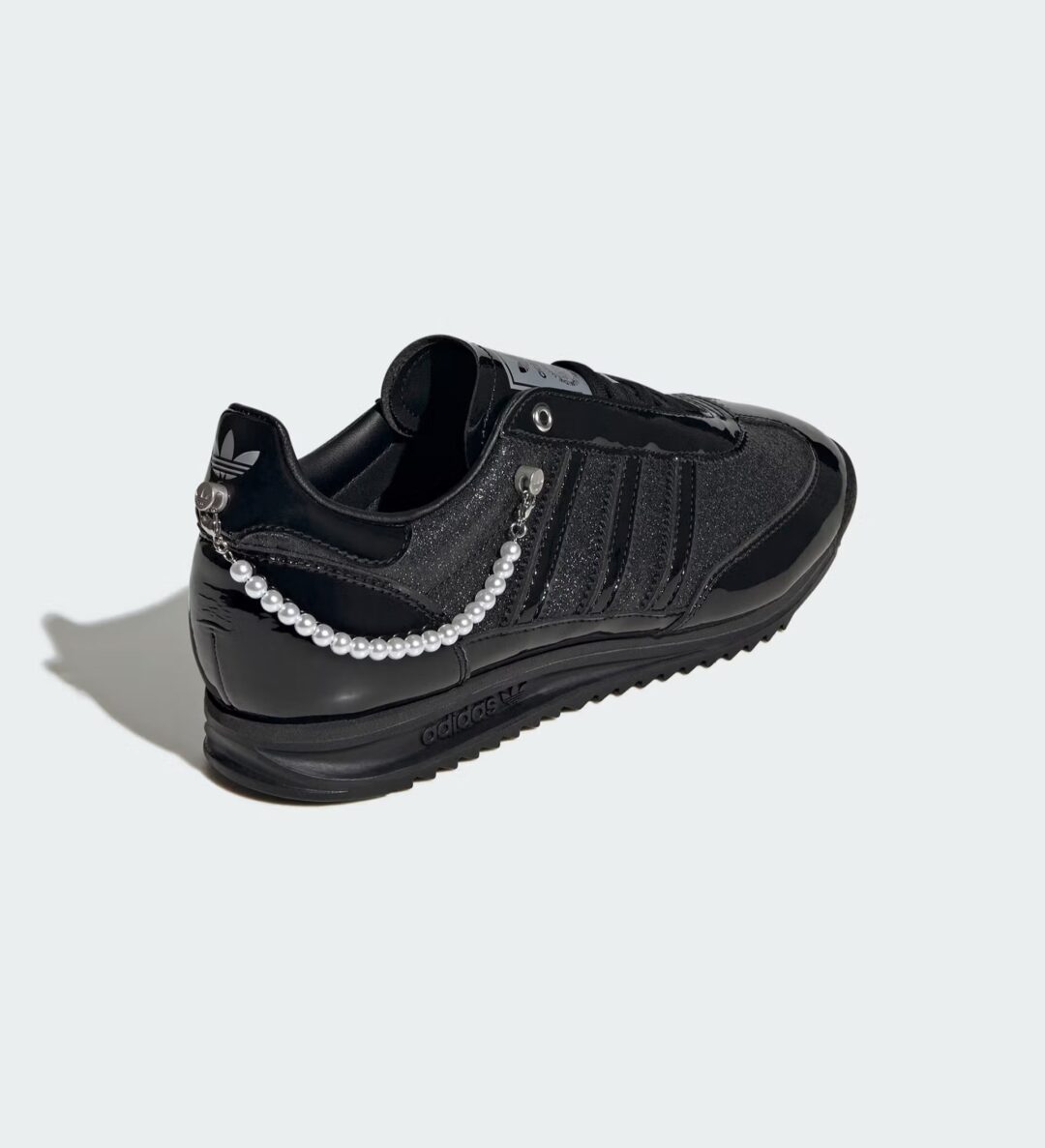 【2025年 春 発売予定】adidas Originals SL 72 “Patent/Pearls/Black/Silver Metallic” (アディダス オリジナルス “パテント/パール/ブラック/シルバー”）[JQ2615]