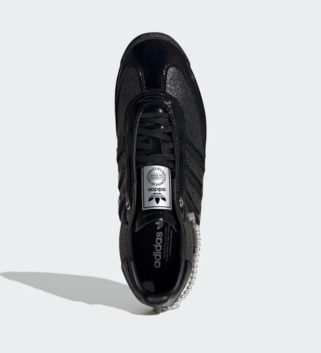 【2025年 春 発売予定】adidas Originals SL 72 “Patent/Pearls/Black/Silver Metallic” (アディダス オリジナルス “パテント/パール/ブラック/シルバー”）[JQ2615]