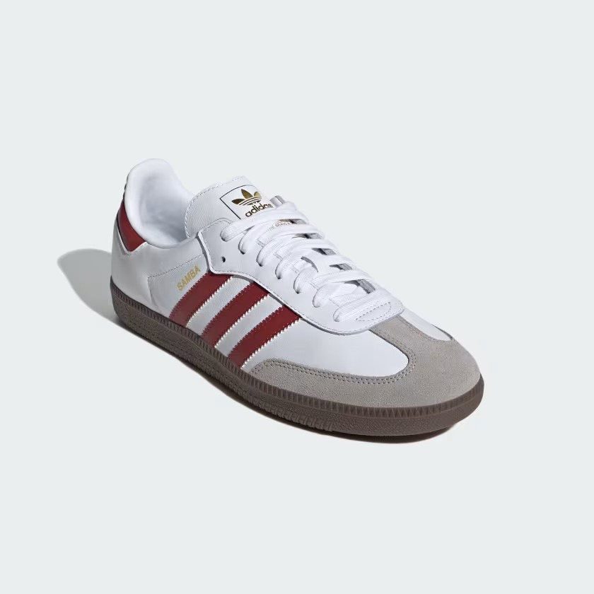 【2024年 発売】adidas Originals SAMBA OG “Cloud White/Preloved Ruby” (アディダス オリジナルス サンバ “ホワイト/ルビー”) [JH8798]