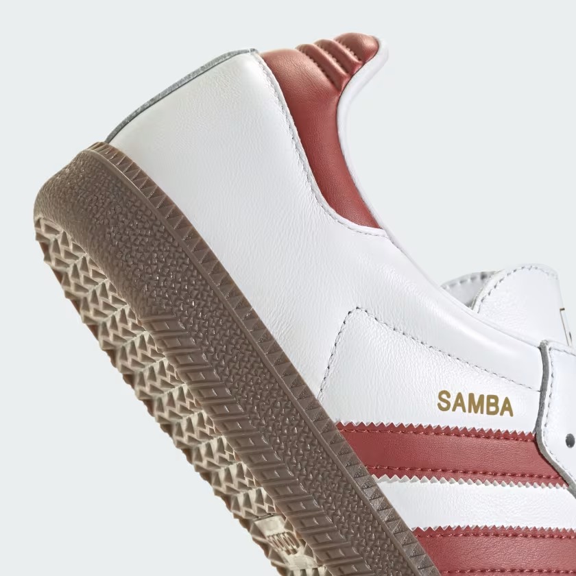 【2024年 発売】adidas Originals SAMBA OG “Cloud White/Preloved Ruby” (アディダス オリジナルス サンバ “ホワイト/ルビー”) [JH8798]