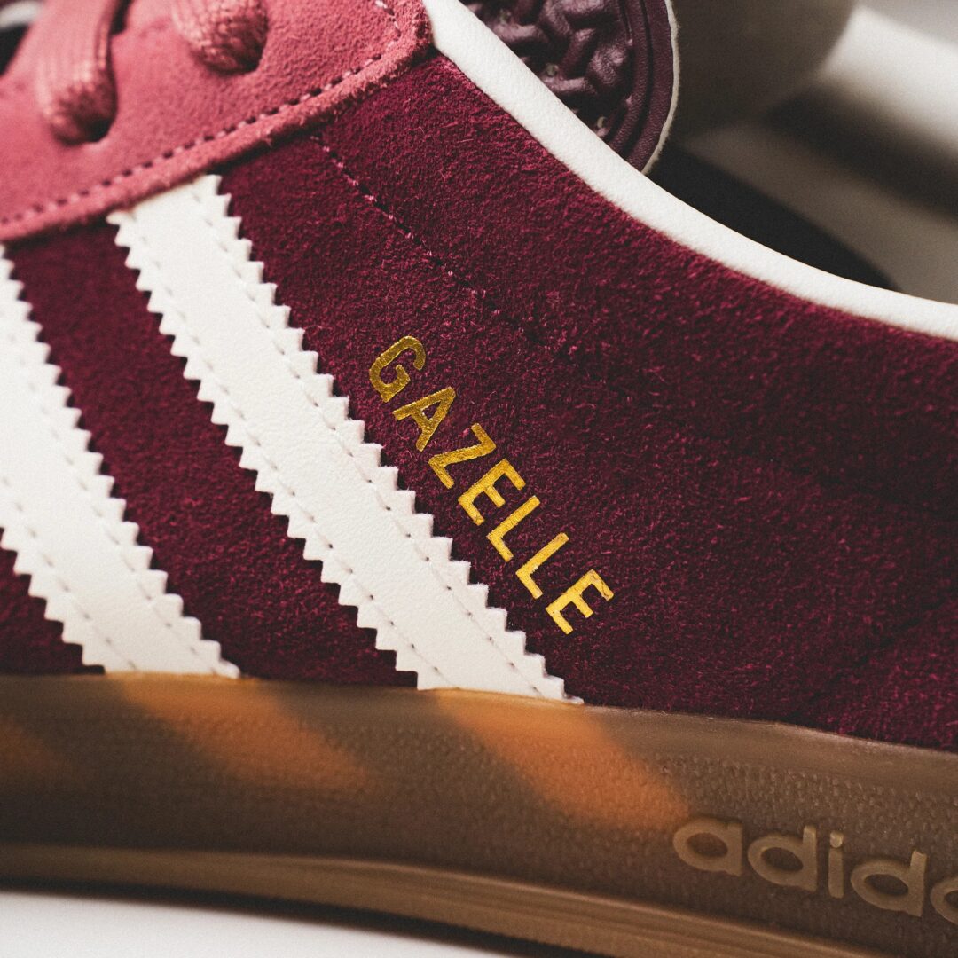 【2024年 発売】adidas Originals GAZELLE INDOOR “Maroon/Cloud White” (アディダス オリジナルス ガゼル インドア “マルーン/ホワイト”) [IF9647]