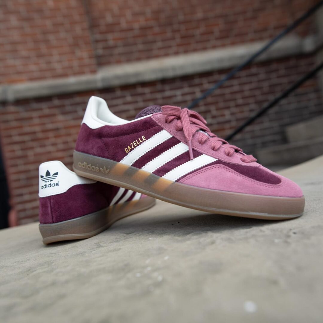 【2024年 発売】adidas Originals GAZELLE INDOOR “Maroon/Cloud White” (アディダス オリジナルス ガゼル インドア “マルーン/ホワイト”) [IF9647]