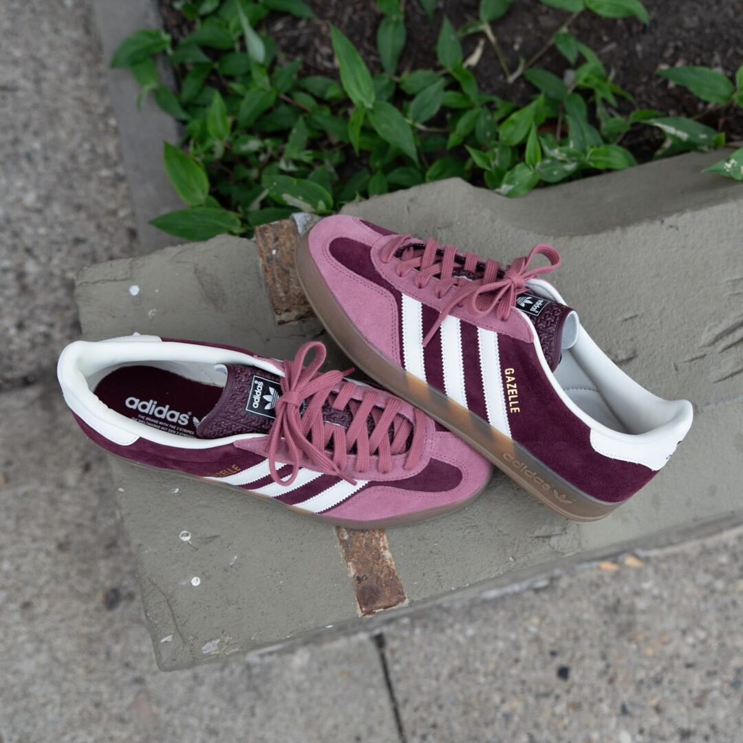 【2024年 発売】adidas Originals GAZELLE INDOOR “Maroon/Cloud White” (アディダス オリジナルス ガゼル インドア “マルーン/ホワイト”) [IF9647]