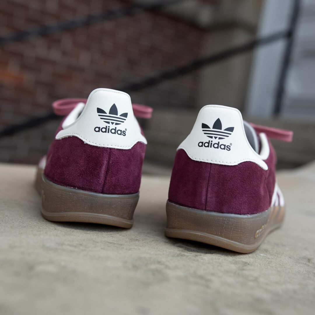 【2024年 発売】adidas Originals GAZELLE INDOOR “Maroon/Cloud White” (アディダス オリジナルス ガゼル インドア “マルーン/ホワイト”) [IF9647]