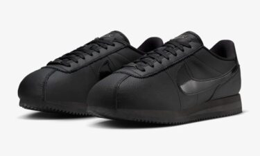 【2024年 11/14 発売】NIKE W CORTEZ 23 PREMIUM LEATHER “Black/Anthracite” (ナイキ コルテッツ 23 プレミアム レザー "ブラック/アンスラサイト") [FB6877-100]