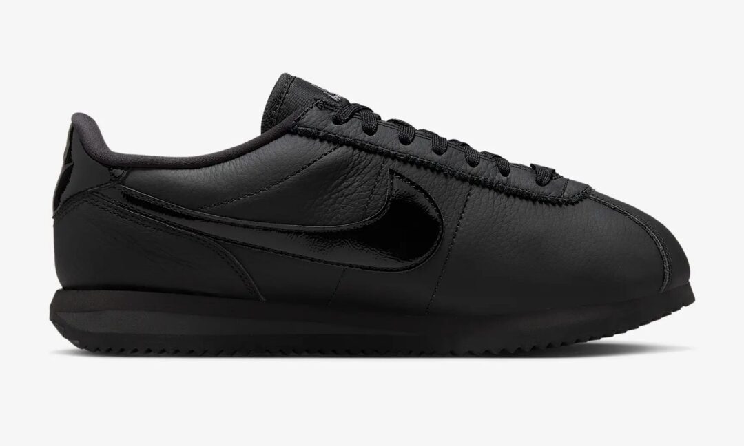 【2024年 11/14 発売】NIKE W CORTEZ 23 PREMIUM LEATHER “Black/Anthracite” (ナイキ コルテッツ 23 プレミアム レザー “ブラック/アンスラサイト”) [FB6877-100]