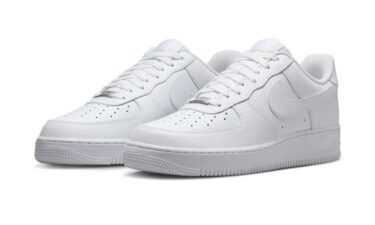 【2025年 発売予定】NIKE AIR FORCE 1 LOW “Carbon Fiber/Triple White” (ナイキ エア フォース 1 ロー “カーボンファイバー/トリプルブラック”) [HF2886-100]